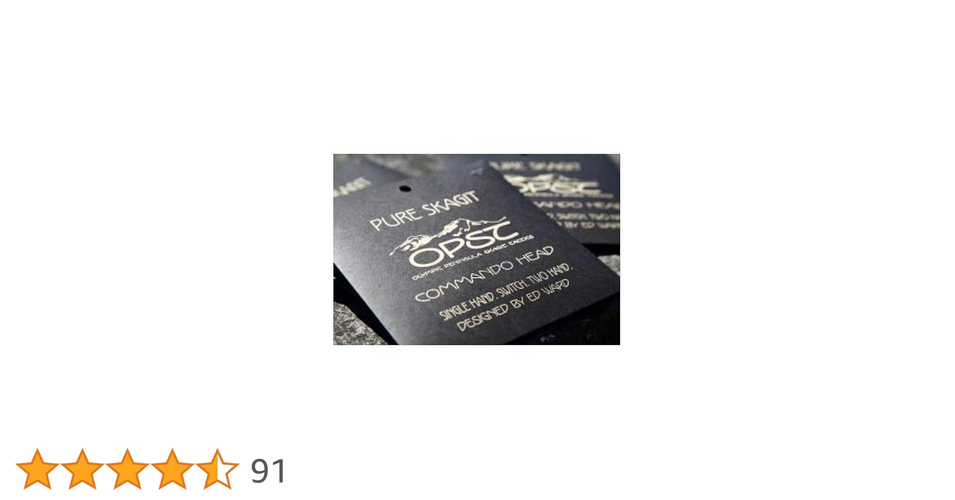 【美品】スカジットヘッド　OPST Commando Head 450gr OPST Commando Skagit Head: Short, Powerful, Versatile